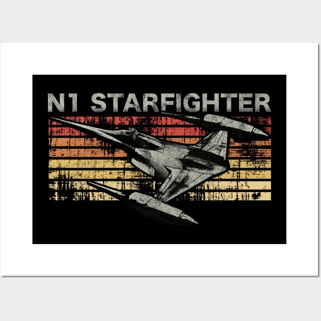 Retro Starfighter Wall Art by FanFreak